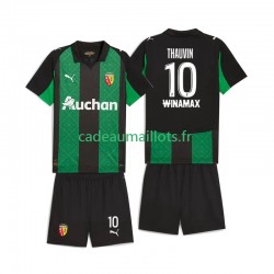 RC Lens Maillot avec flocage Florian Thauvin 10 Extérieur 2025-2026 ,Tenue Enfant MC