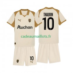 RC Lens Maillot avec flocage Florian Thauvin 10 3ème 2025-2026 ,Tenue Enfant MC