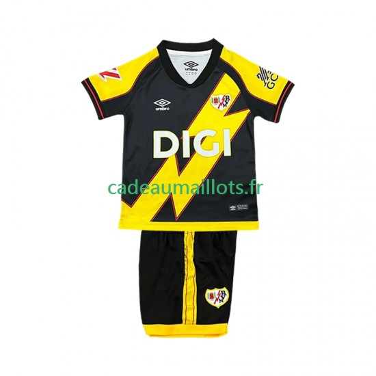 Rayo Vallecano Maillot avec flocage 3ème 2025-2026 ,Tenue Enfant MC