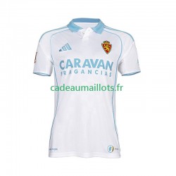 Real Zaragoza Maillot avec flocage Domicile 2025-2026 ,Homme MC Real Zaragoza Maillot avec flocage Domicile 2025-2026 ,Homme MC