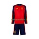 Espagne Maillot avec flocage Domicile Coupe du Monde 2026 ,Tenue Enfant ML