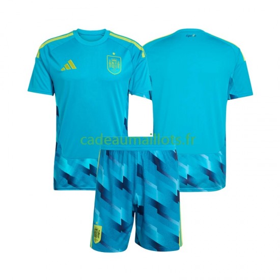 Espagne Maillot avec flocage Gardien Domicile Coupe du Monde 2026 ,Tenue Enfant MC Espagne Maillot avec flocage Gardien Domicile Coupe du Monde 2026 ,Tenue Enfant MC