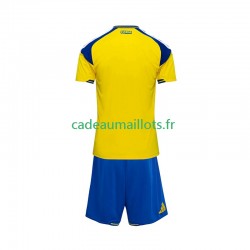 Suède Maillot avec flocage Domicile 2026 ,Tenue Enfant MC