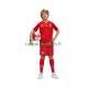 Suisse Maillot avec flocage Domicile Coupe du Monde 2026 ,Tenue Enfant MC