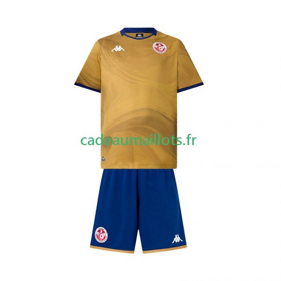 Tunisie Maillot avec flocage 3ème 2025 ,Tenue Enfant MC