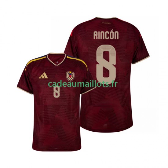 Venezuela Maillot avec flocage Tomas Rincon 8 Domicile 2026 ,Homme MC