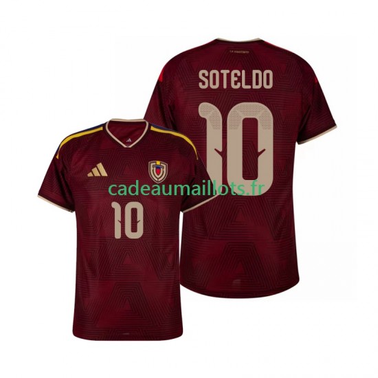 Venezuela Maillot avec flocage Yeferson Soteldo 10 Domicile 2026 ,Homme MC