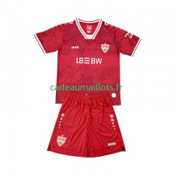 VfB Stuttgart Maillot avec flocage Extérieur 2025-2026 ,Tenue Enfant MC
