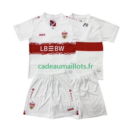 VfB Stuttgart Maillot avec flocage Domicile 2025-2026 ,Tenue Enfant MC VfB Stuttgart Maillot avec flocage Domicile 2025-2026 ,Tenue Enfant MC