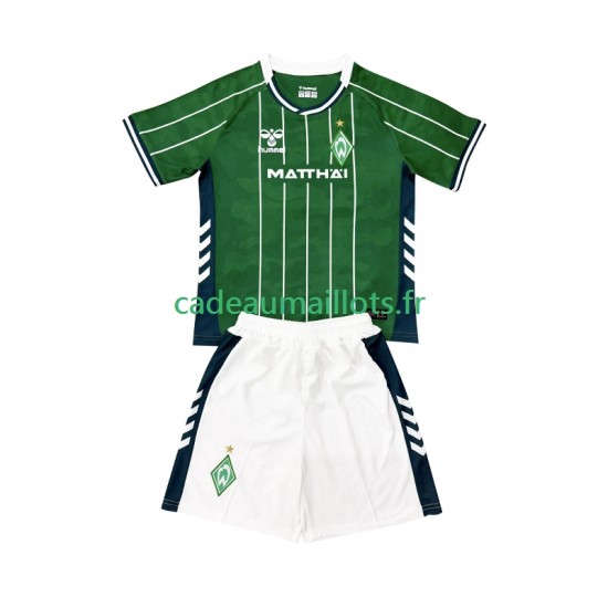Werder Bremen Maillot avec flocage Domicile 2025-2026 ,Tenue Enfant MC