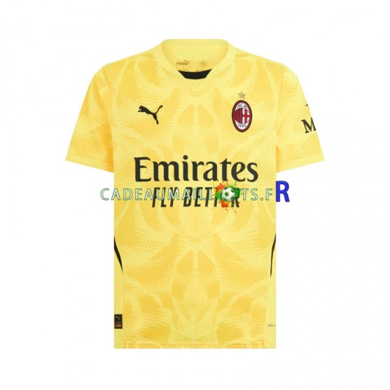 AC Milan Maillot avec flocage Gardien Extérieur 2024-2025 ,Homme MC