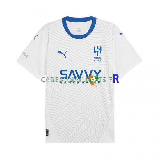 Maillot avec flocage Al-Hilal Extérieur 2024-2025 ,Homme MC