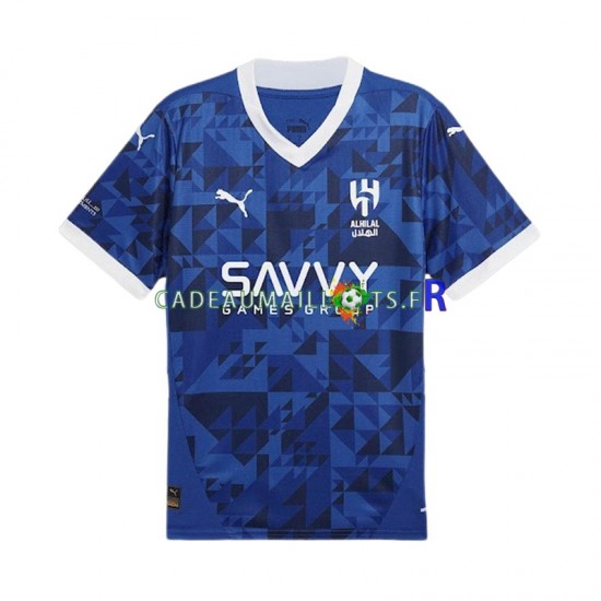 Maillot avec flocage Al-Hilal Domicile 2024-2025 ,Homme MC
