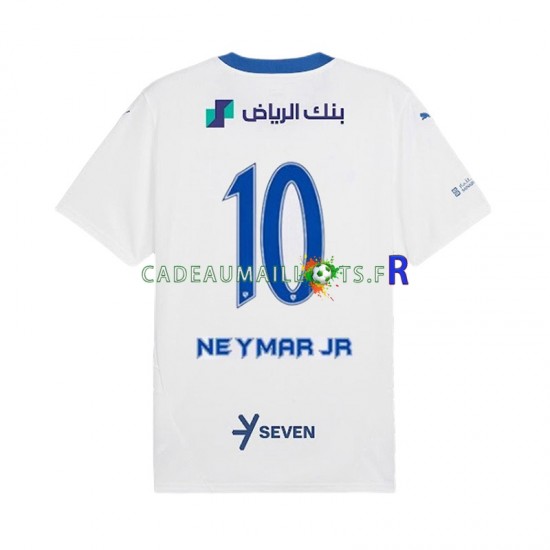 Maillot avec flocage Al-Hilal Neymar JR 10 Extérieur 2024-2025 ,Homme MC