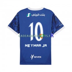 Maillot avec flocage Al-Hilal Neymar JR 10 Domicile 2024-2025 ,Homme MC