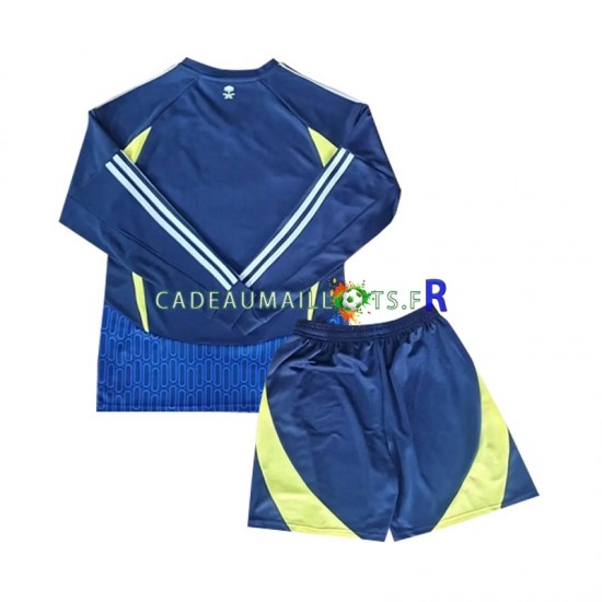 Al-Nassr Maillot avec flocage Extérieur 2024-2025 ,Tenue Enfant ML