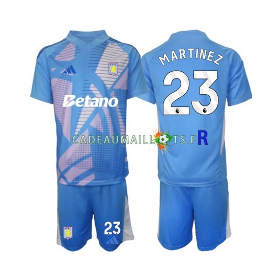 Aston Villa Maillot avec flocage Emiliano Martinez 23 Gardien 3ème 2024-2025 ,Tenue Enfant MC