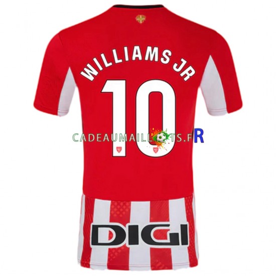 Athletic Bilbao Maillot avec flocage Williams JR 10 Domicile 2024-2025 ,Homme MC