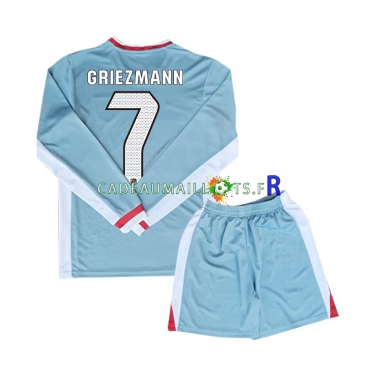 Atlético Madrid Maillot avec flocage Antoine Griezmann 7 Extérieur 2024-2025 ,Tenue Enfant ML