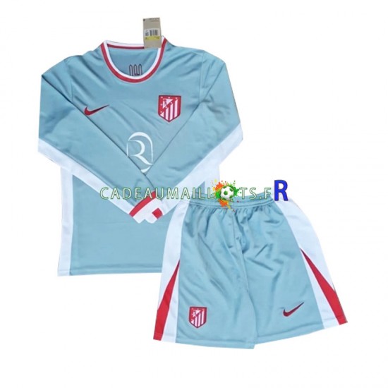 Atlético Madrid Maillot avec flocage Extérieur 2024-2025 ,Tenue Enfant ML