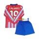 Atlético Madrid Maillot avec flocage Julian Alvarez 19 Domicile 2024-2025 ,Tenue Enfant ML