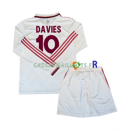 Bayern Munich Maillot avec flocage Davies 19 3ème 2024-2025 ,Tenue Enfant ML