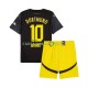 Borussia Dortmund Maillot avec flocage Julian Brandt 10 Extérieur 2024-2025 ,Tenue Enfant MC