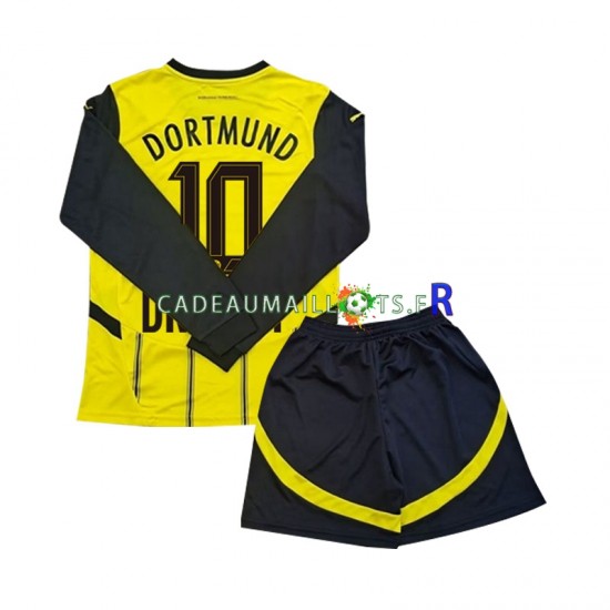 Borussia Dortmund Maillot avec flocage Julian Brandt 10 Domicile 2024-2025 ,Tenue Enfant ML