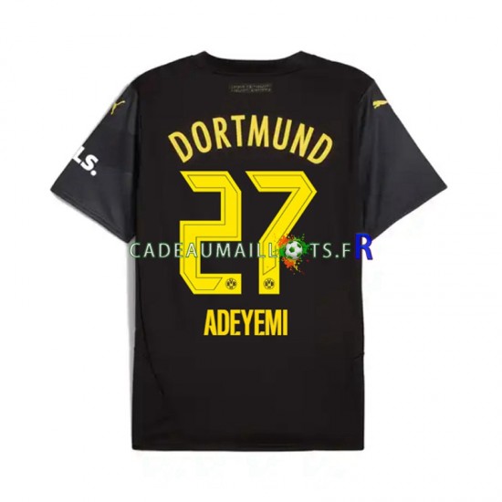 Borussia Dortmund Maillot avec flocage Karim Adeyemi 27 Extérieur 2024-2025 ,Homme MC