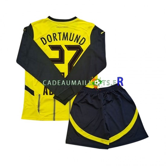 Borussia Dortmund Maillot avec flocage Karim Adeyemi 27 Domicile 2024-2025 ,Tenue Enfant ML