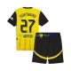 Borussia Dortmund Maillot avec flocage Karim Adeyemi 27 Domicile 2024-2025 ,Tenue Enfant MC