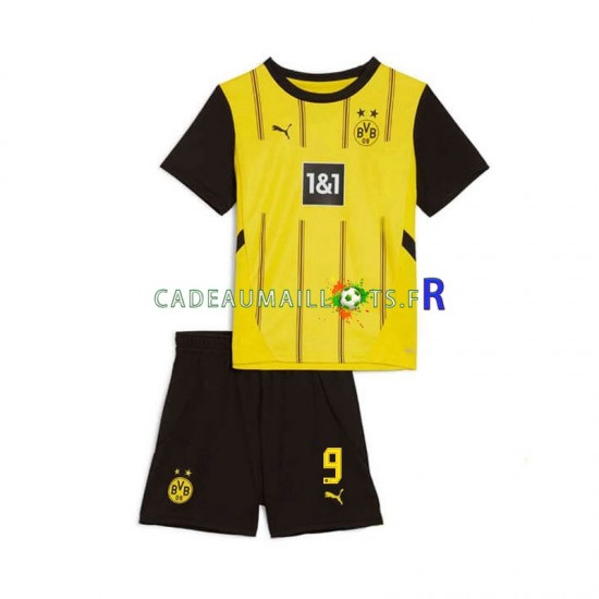 Borussia Dortmund Maillot avec flocage Serhou Guirassy 9 Domicile 2024-2025 ,Tenue Enfant MC