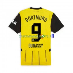 Borussia Dortmund Maillot avec flocage Serhou Guirassy 9 Domicile 2024-2025 ,Homme MC