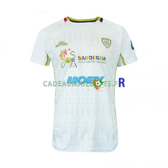 Cagliari Maillot avec flocage Extérieur 2024-2025 ,Homme MC