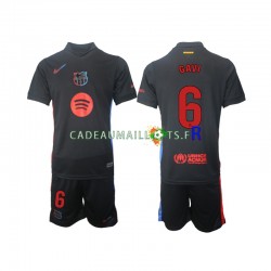 FC Barcelone Maillot avec flocage Gavi 6 Extérieur 2024-2025 ,Tenue Enfant MC FC Barcelone Maillot avec flocage Gavi 6 Extérieur 2024-2025 ,Tenue Enfant MC