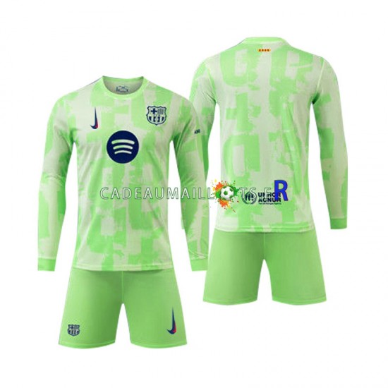 FC Barcelone Maillot avec flocage 3ème 2024-2025 ML