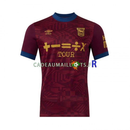 Maillot avec flocage Ipswich Town Extérieur 2024-2025 ,Homme MC