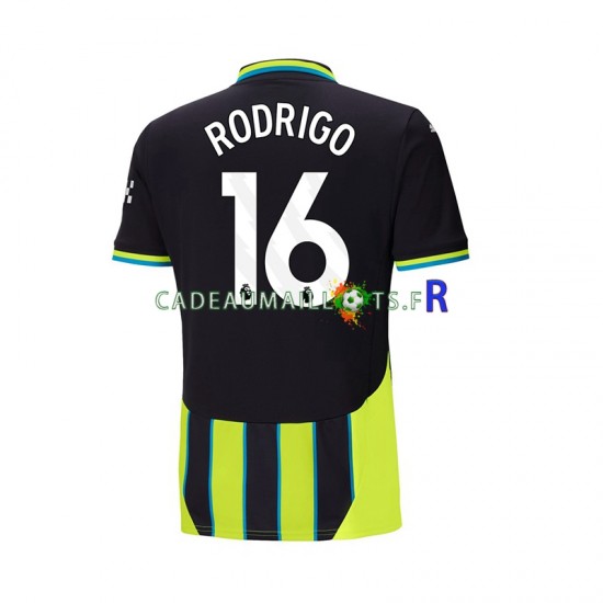 Manchester City Maillot avec flocage RODRIGO 16 Extérieur 2024-2025 ,Homme MC