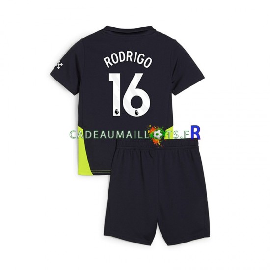 Manchester City Maillot avec flocage RODRIGO 16 Extérieur 2024-2025 ,Tenue Enfant MC