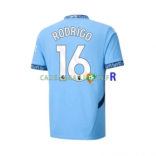 Manchester City Maillot avec flocage RODRIGO 16 Domicile 2024-2025 ,Homme MC