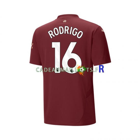 Manchester City Maillot avec flocage RODRIGO 16 3ème 2024-2025 ,Homme MC