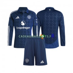 Manchester United Maillot avec flocage Domicile 2024-2025 ,Tenue Enfant ML