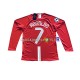 Manchester United Maillot avec flocage Cristiano Ronaldo 7 Champion League Rétro Domicile 2007 ,Homme ML