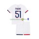 Paris Saint-Germain Maillot avec flocage Willian Pacho 51 Extérieur 2024-2025 ,Tenue Enfant MC