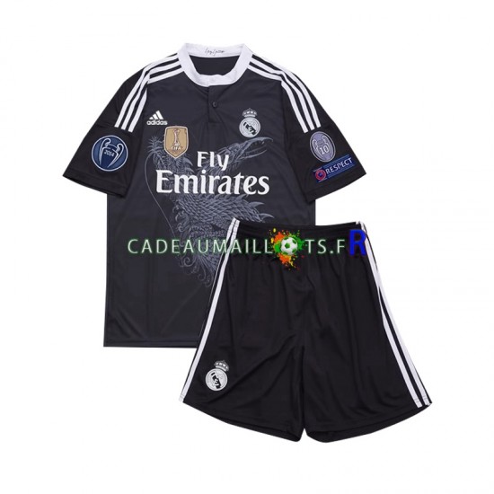 Real Madrid Maillot avec flocage Rétro 3ème 2014 ,Tenue Enfant MC