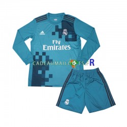 Real Madrid Maillot avec flocage Rétro 3ème 2017 ,Tenue Enfant ML