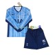 Maillot avec flocage Tottenham Spurs Bergvall 15 Extérieur 2024-2025 ,Tenue Enfant ML