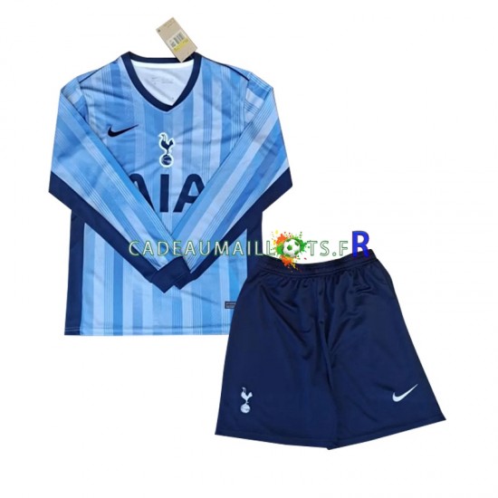 Maillot avec flocage Tottenham Spurs Extérieur 2024-2025 ,Tenue Enfant ML