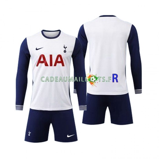 Maillot avec flocage Tottenham Spurs Domicile 2024-2025 ,Tenue Enfant ML