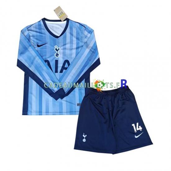 Maillot avec flocage Tottenham Spurs Gray 14 Extérieur 2024-2025 ,Tenue Enfant ML